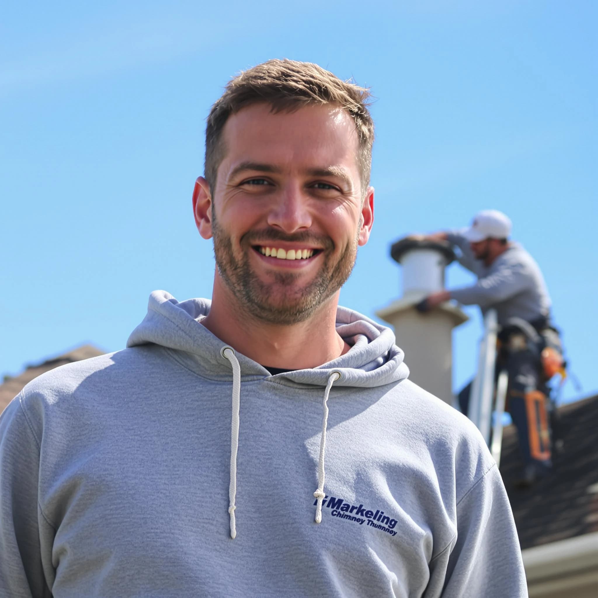 The Del City Chimney Sweep team.