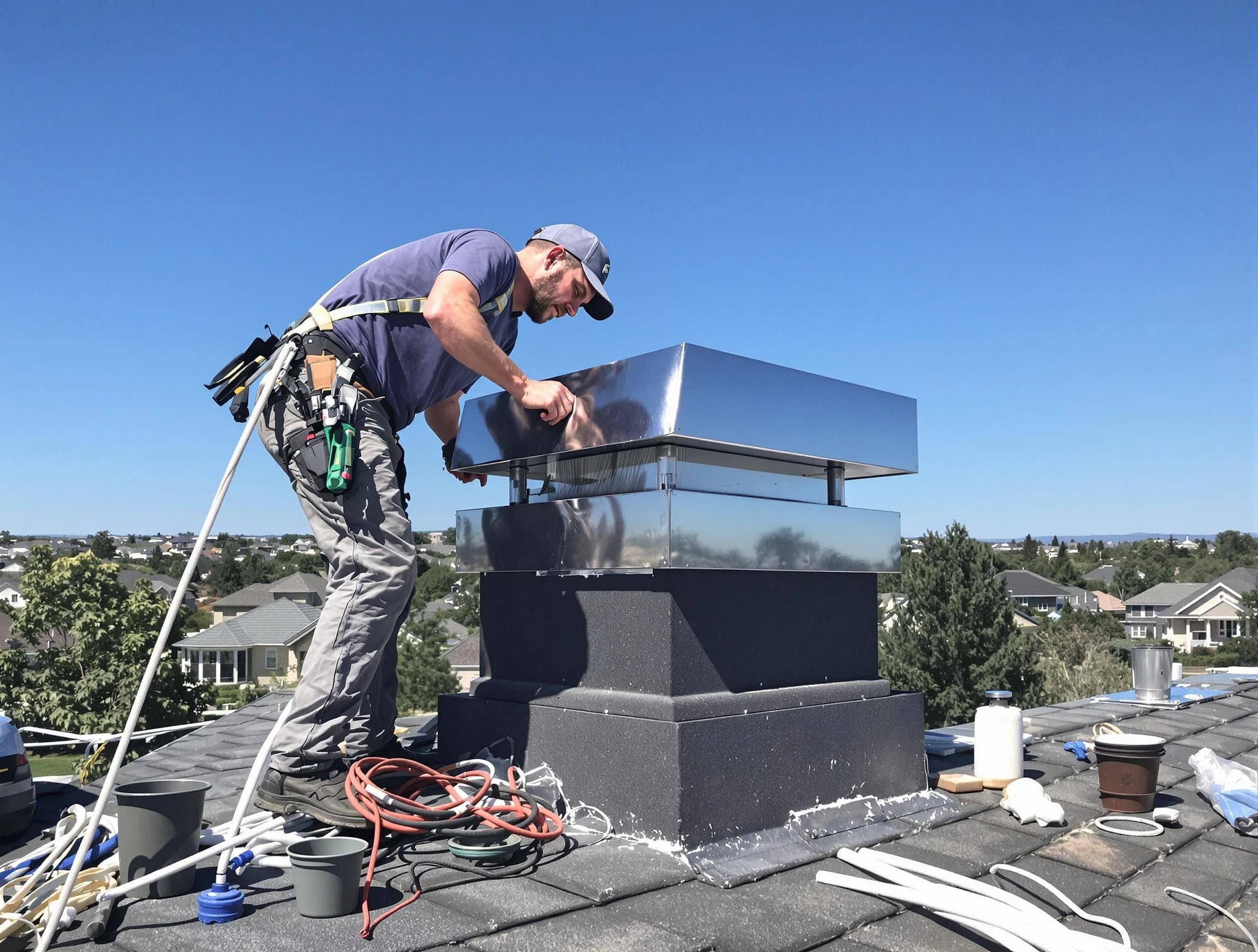 Chimney Cap Services service in Del City, OK